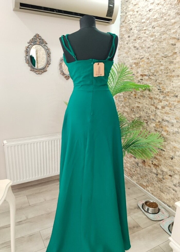 Yeşil abiye - Görsel 4