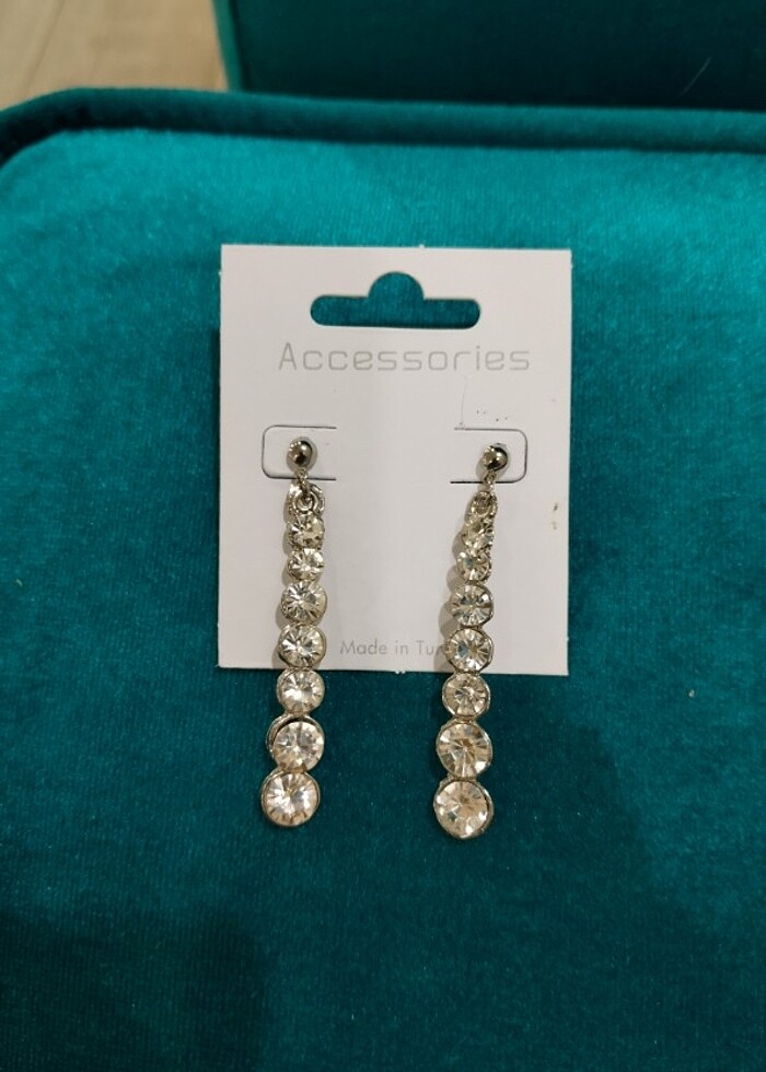 Sallantılı küpe  - Görsel 2