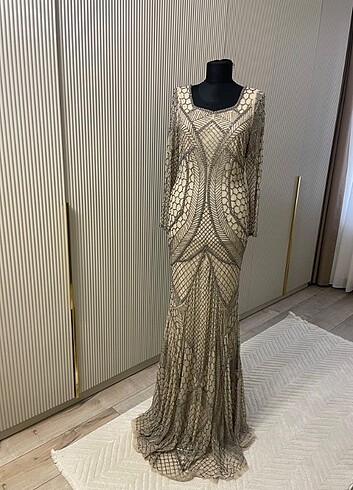 Taş isleme abiye - Görsel 5