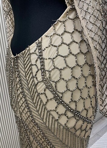 Taş isleme abiye - Görsel 6