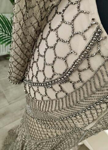 Taş isleme abiye - Görsel 12