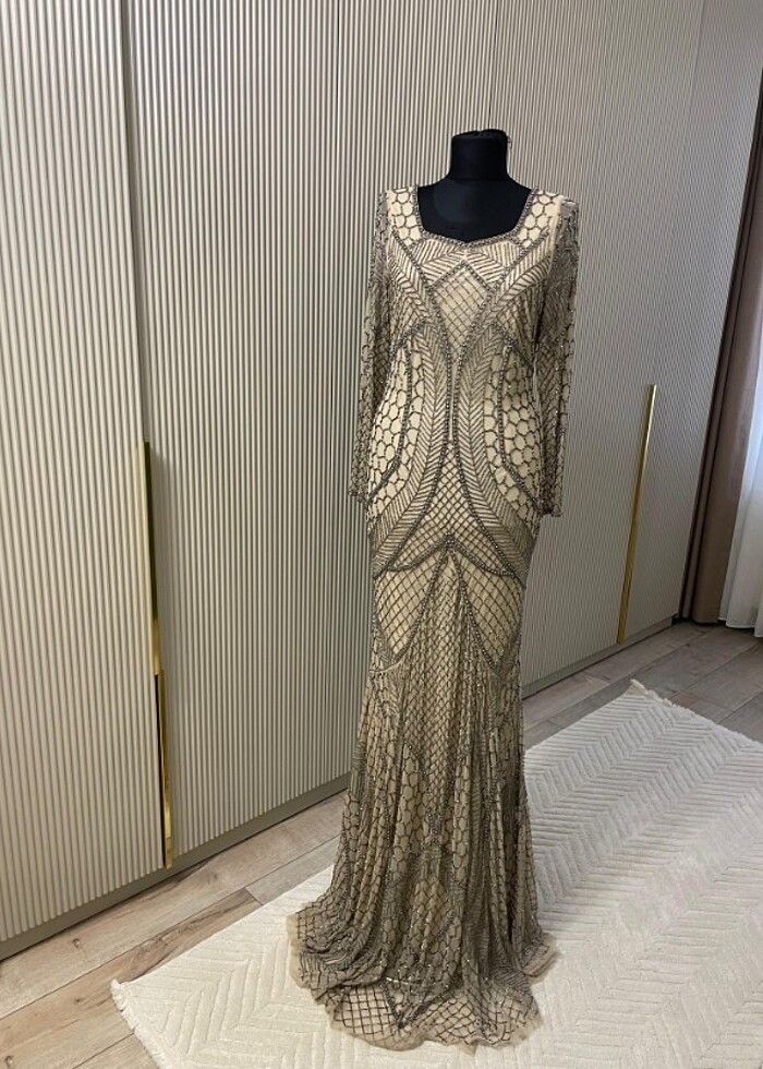 Taş isleme abiye - Görsel 5