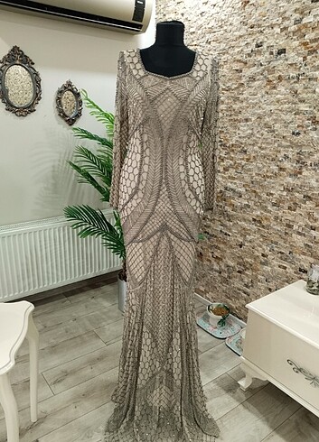 Taş isleme abiye - Görsel 14