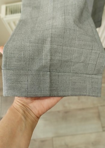 Gri Kumaş Pantolon - Görsel 4