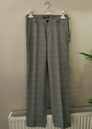 Gri Kumaş Pantolon - Görsel 7