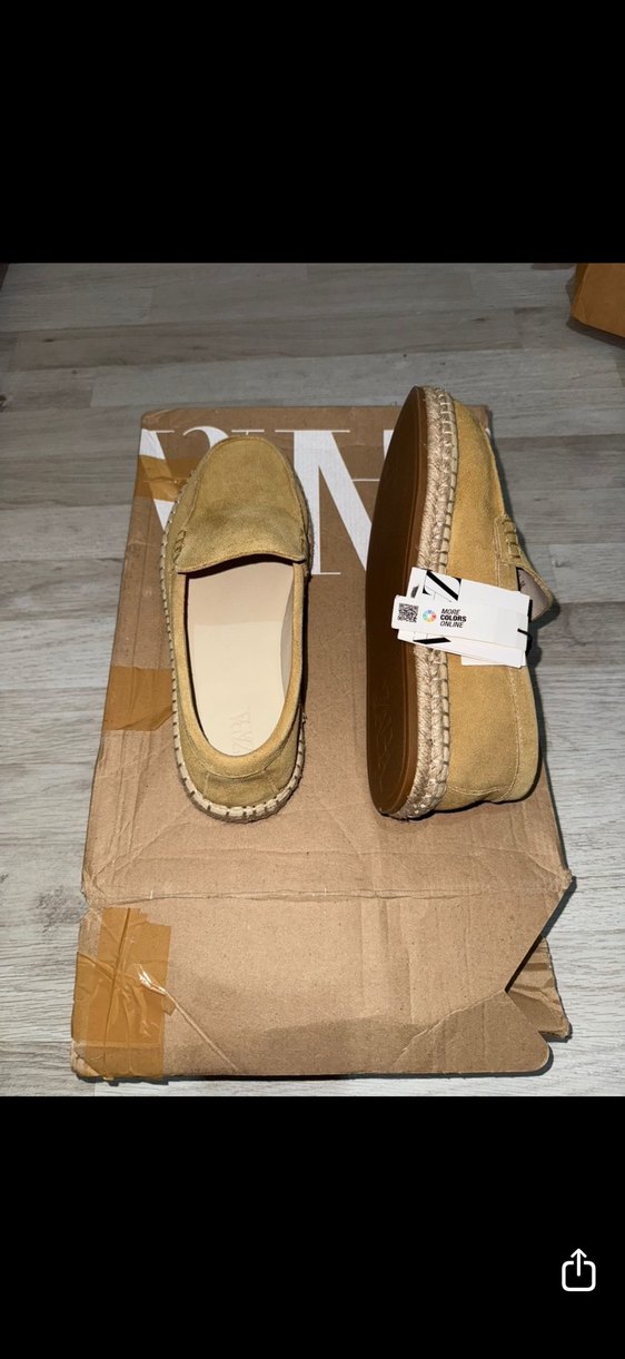 ZARA SÜET DERİ AYAKKABI - Görsel 4