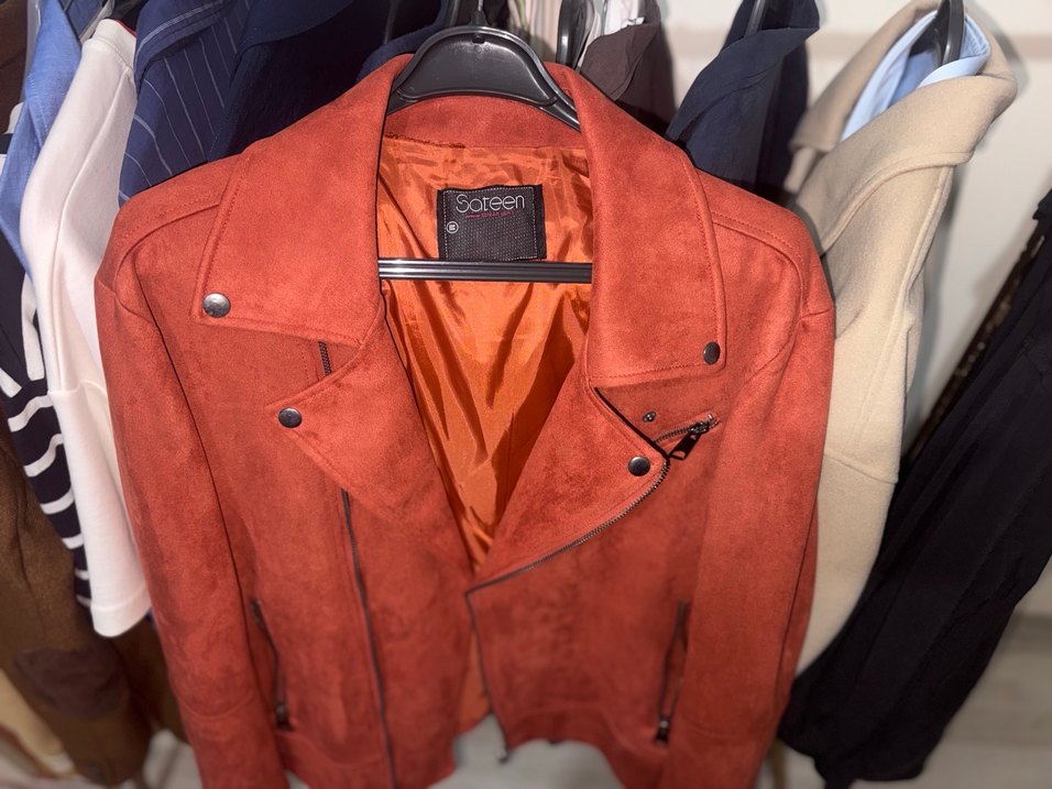 SÜET DERİ ERKEK CEKET - Görsel 2