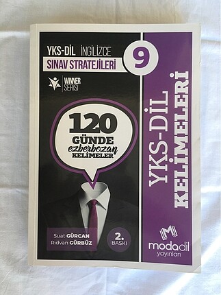 Modadil Yayınları 120 Günde Ezberbozan Kelimeler YKS YDT YDS