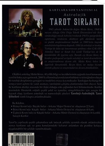 Tarot sırları metin kiraz ve rezzan kiraz