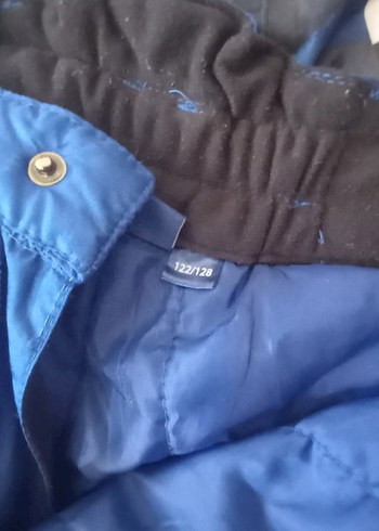 Koyu Mavi Kamuflaj Desenli Bebek Erkek Kayak Tulumu - Görsel 6