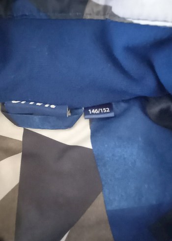 Koyu Mavi Kamuflaj Desenli Bebek Erkek Kayak Tulumu - Görsel 5