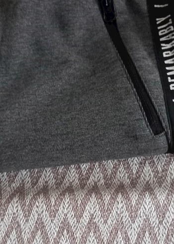 Gri Fermuarlı Erkek Outdoor Eşofman Altı - Görsel 2