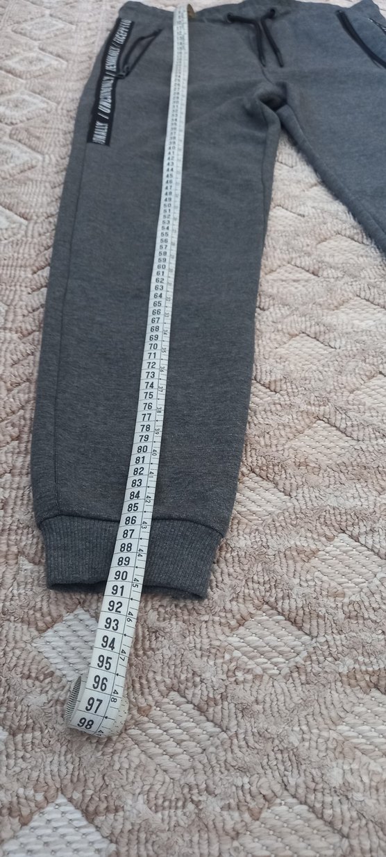 Gri Fermuarlı Erkek Outdoor Eşofman Altı - Görsel 3