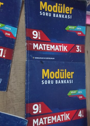  Beden Renk 9. Sınıf Matematik Modüler Soru Bankası Seti