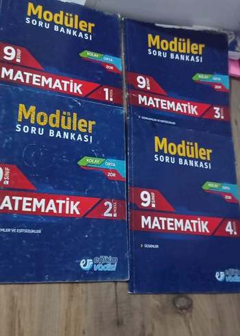 9. Sınıf Matematik Modüler Soru Bankası Seti