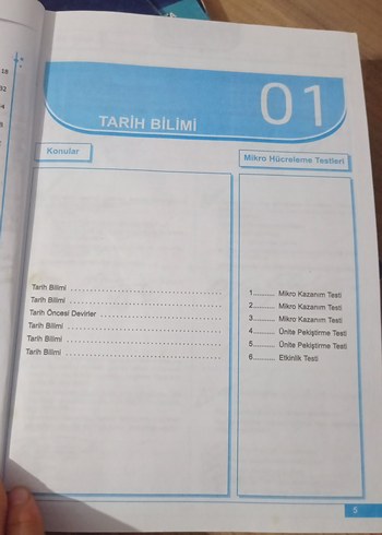  Beden Renk YKS/TYT Tarih Soru Bankası Kısa Cevaplı