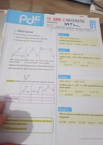  #yks #Ayt 11. Sınıf Matematik Soru Bankası Modülleri