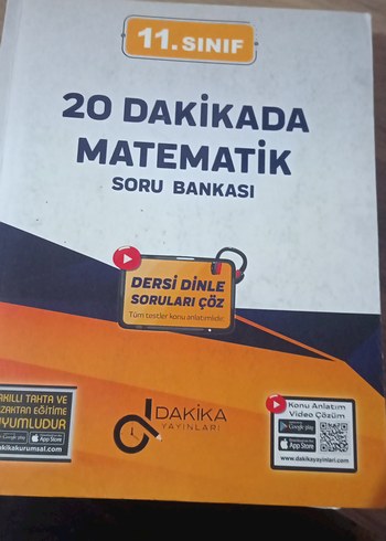 #yks #tyt #ayt 20 Dakikada Matematik Soru Bankası 11. Sınıf