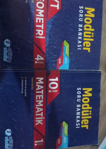 10. Sınıf Modüler Matematik ve ayt Geometri Soru Bankası