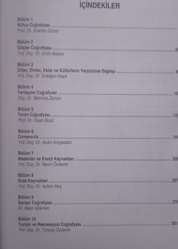 Genel Beşeri ve Ekonomik Coğrafya Kitabı - Görsel 2