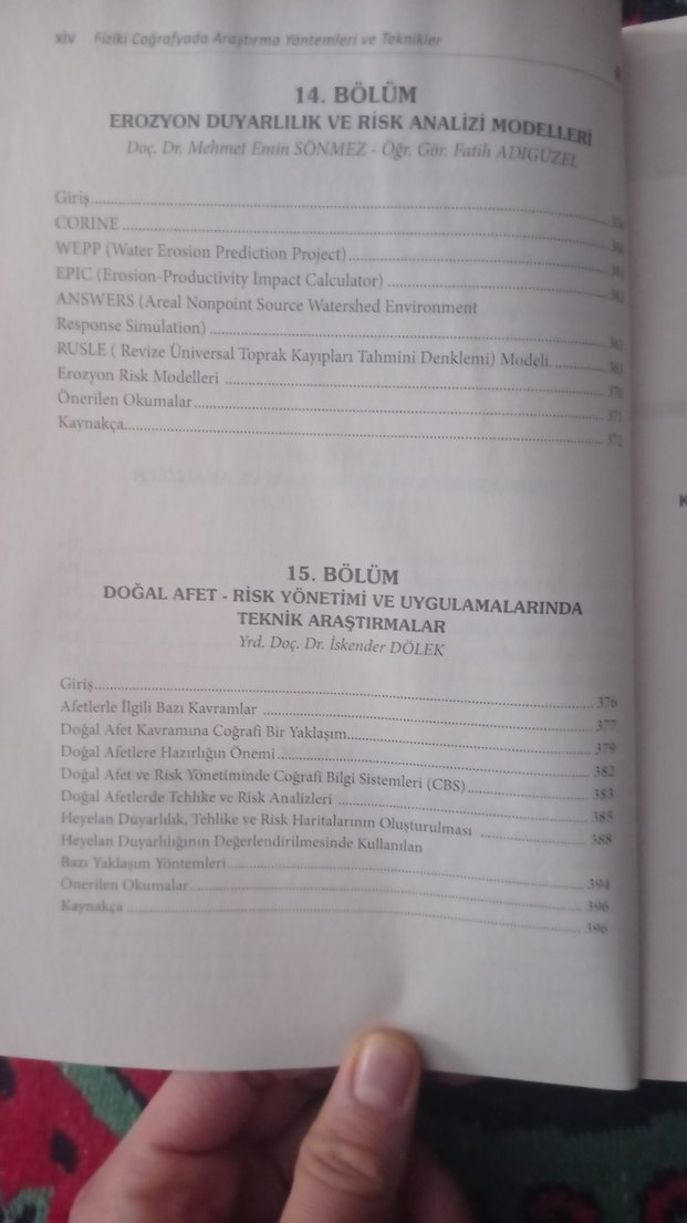 Fiziki Coğrafyada Araştırma Yöntemleri ve Teknikler - Görsel 5