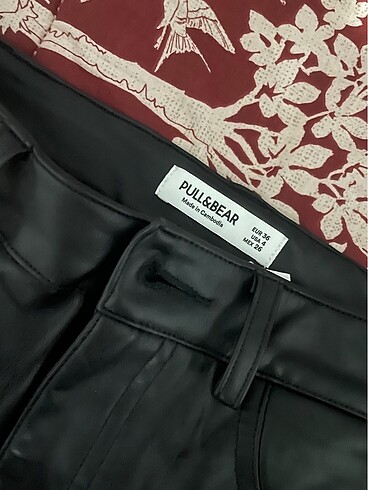 Pull and Bear Deri pantolon