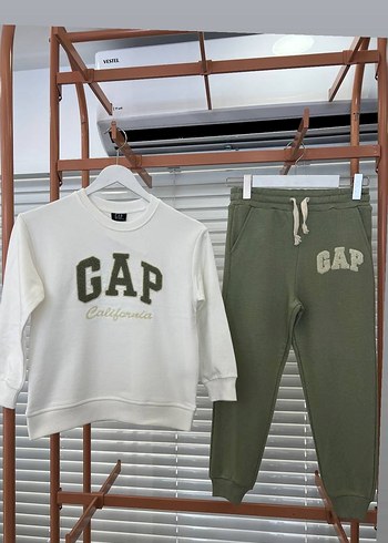 GAP Baskılı Pamuklu Erkek Eşofman Takımı