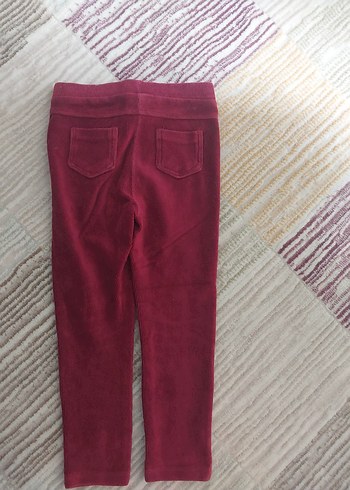 Bordo Kadife Kız Tayt #tayt - Görsel 4