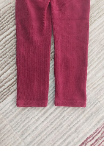 Bordo Kadife Kız Tayt #tayt - Görsel 5