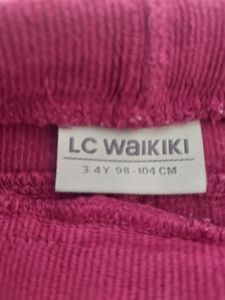 Bordo Kadife Kız Tayt #tayt - Görsel 3