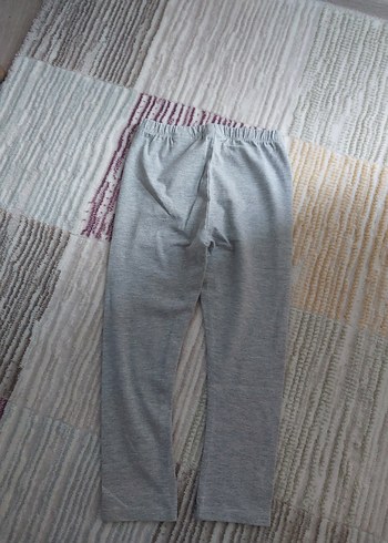 Kız Çocuk Gri Minnie Baskılı Rahat Tayt - Görsel 4