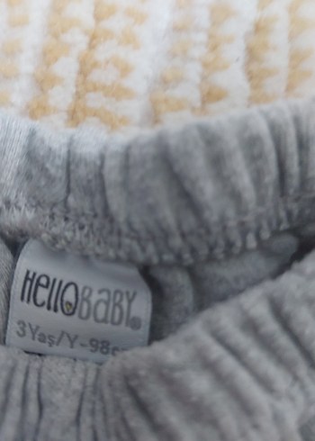 Kız Çocuk Gri Örme Termal Tayt - Görsel 2