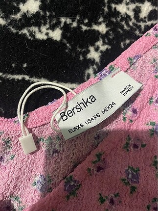 xs Beden Çiçek desenli crop
