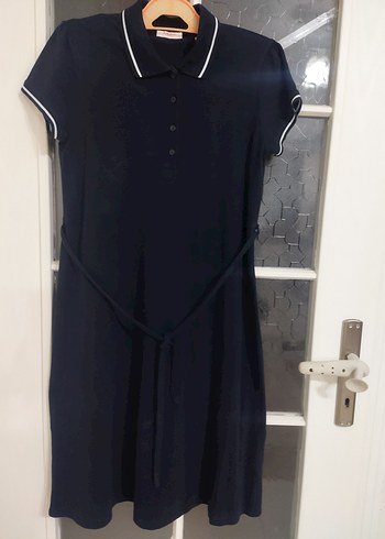 LCW Waikiki Polo Yaka Midi Elbise