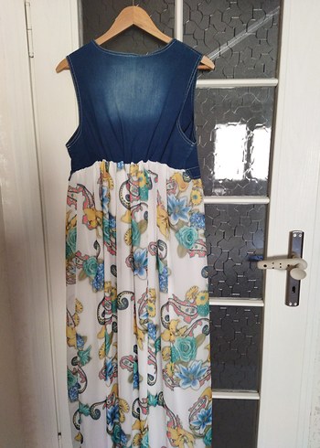 Astarlı uzun elbise  - Görsel 6