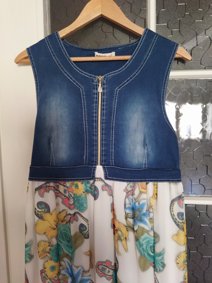 Astarlı uzun elbise  - Görsel 3