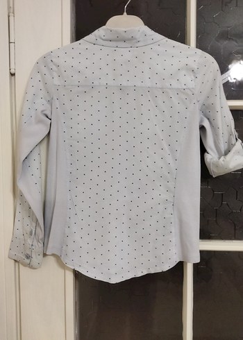 MANGO 9_10 yaş kız çocuk Uzun Kollu Gömlek - Görsel 8