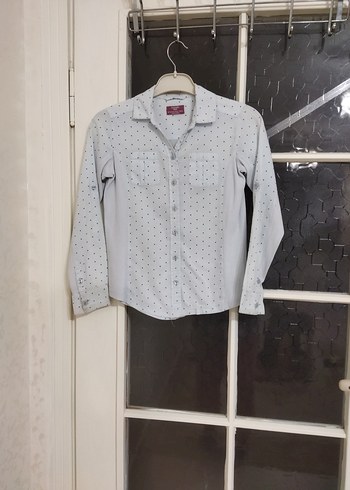 MANGO 9_10 yaş kız çocuk Uzun Kollu Gömlek - Görsel 3