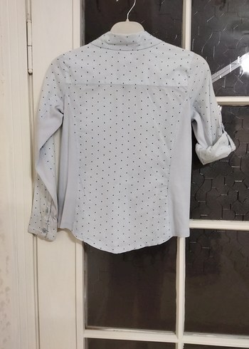 MANGO 9_10 yaş kız çocuk Uzun Kollu Gömlek - Görsel 7