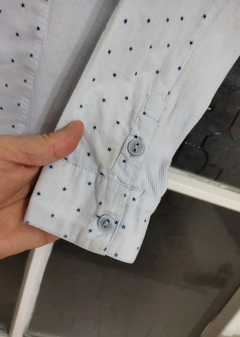 MANGO 9_10 yaş kız çocuk Uzun Kollu Gömlek - Görsel 6