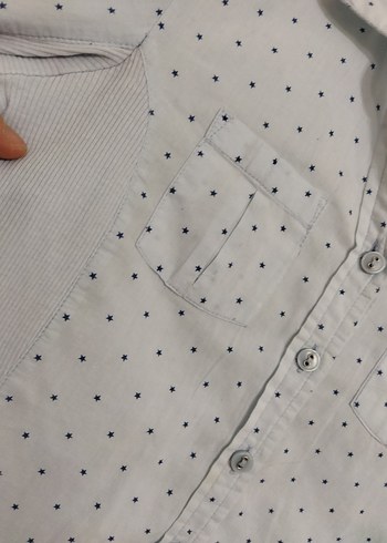 MANGO 9_10 yaş kız çocuk Uzun Kollu Gömlek - Görsel 5