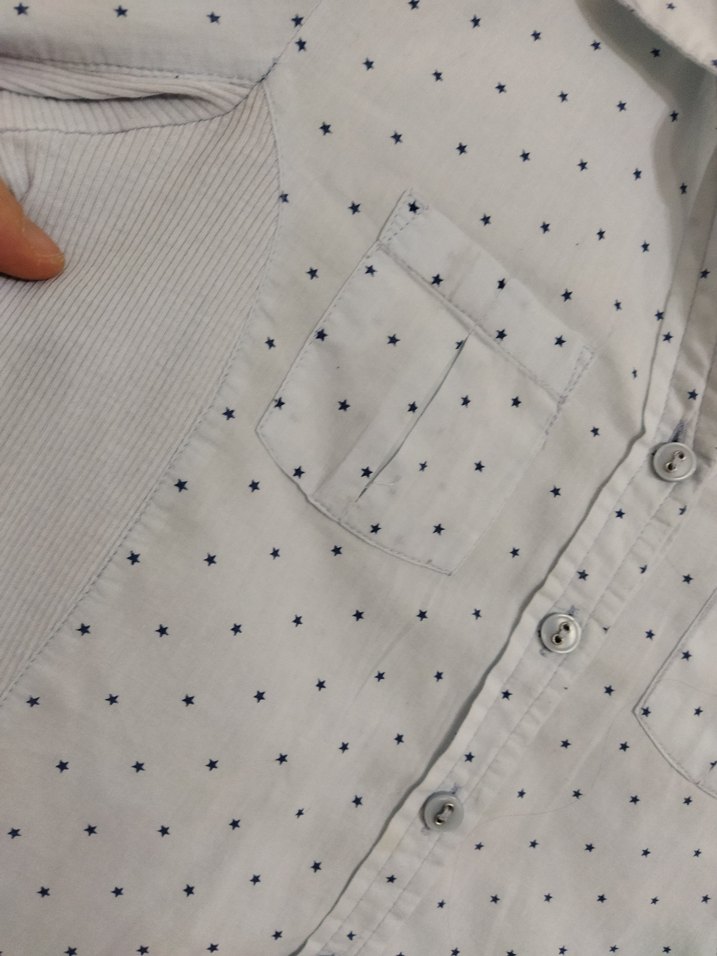 MANGO 9_10 yaş kız çocuk Uzun Kollu Gömlek - Görsel 5