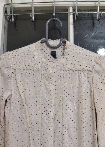 Zara kids 9-10 yaş 140 cm kız çocuk uzun kollu gömlek - Görsel 3