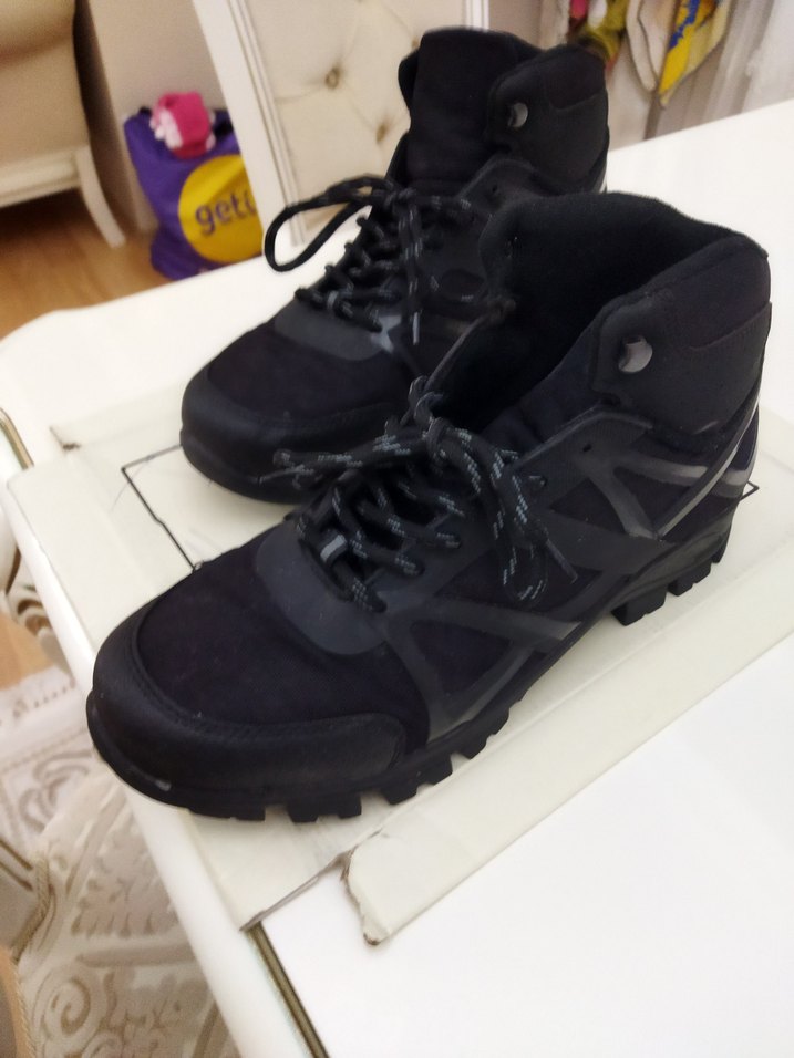 TOREX 45 numara Siyah Bağcıklı Erkek Bot - Görsel 4