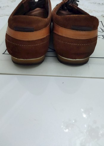 Erkek hakiki deri 44 numara Bağcıklı Günlük Ayakkabı - Görsel 10