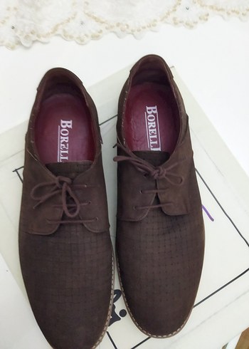 Kahverengi Erkek Süet Klasik Ayakkabı - Görsel 5