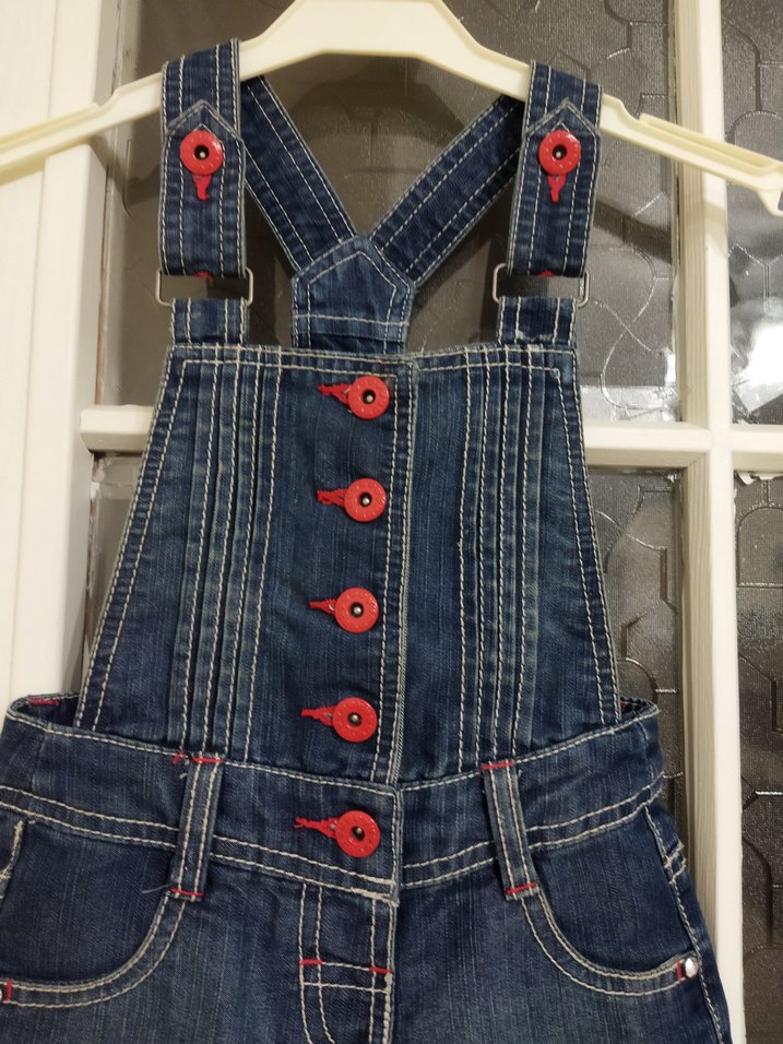 LCW Waikiki kız çocuk 2-3 yaş salopet tulum - Görsel 4