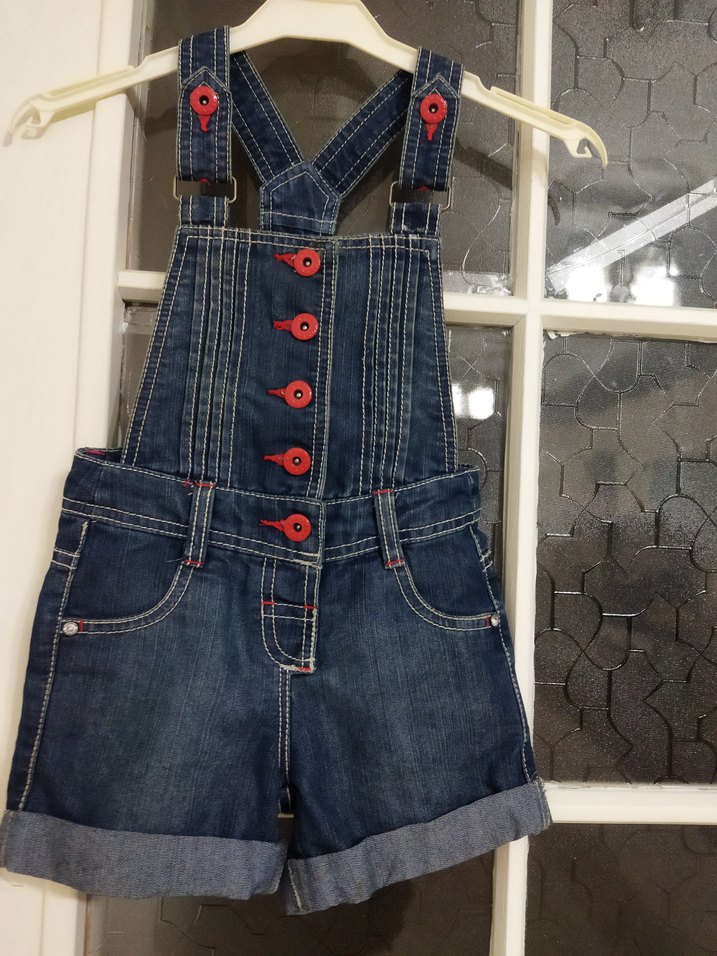 LCW Waikiki kız çocuk 2-3 yaş salopet tulum - Görsel 2