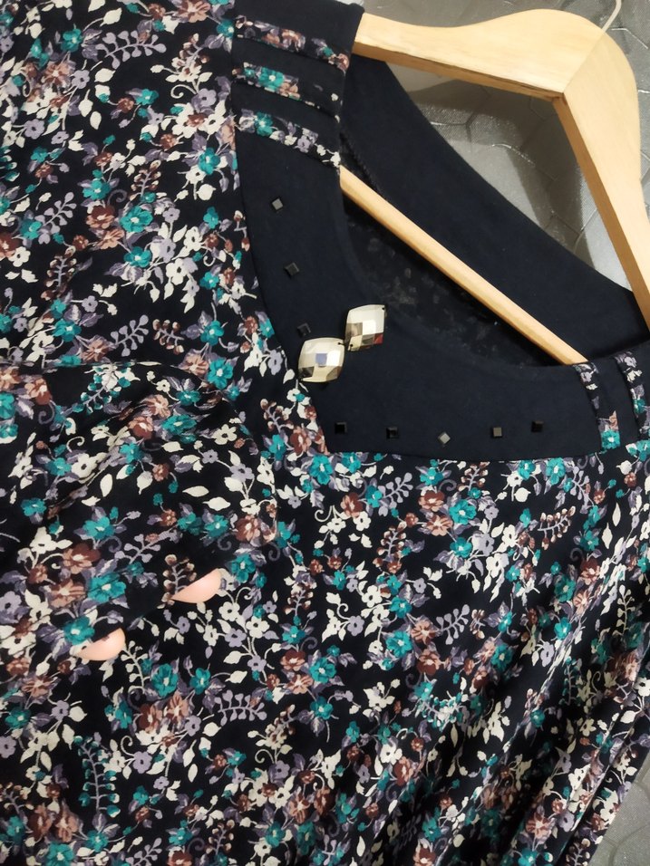 Tesettür uzun penye Anne elbisesi - Görsel 5