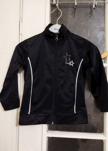 4 yaş kız çocuk Siyah Eşofman Takımı - Görsel 4